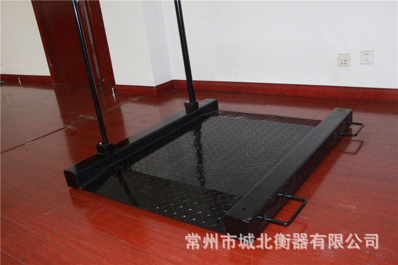 Ultra-low table top electronic platform scale